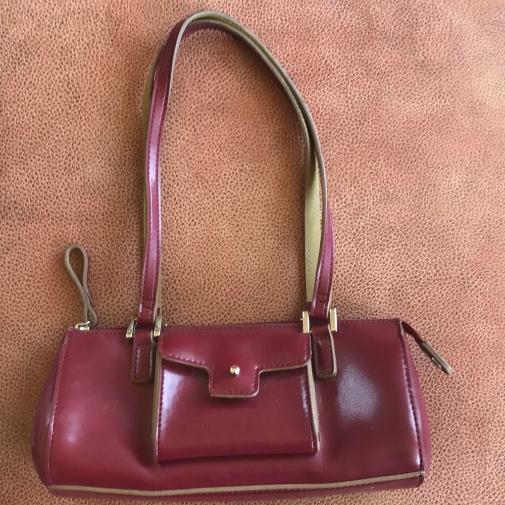 Maroon small purse